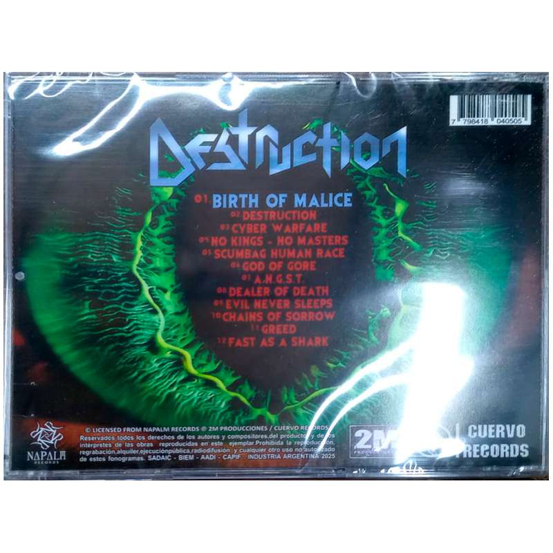 DESTRUCTION - BIRTH OF MALICE - Imagen 2
