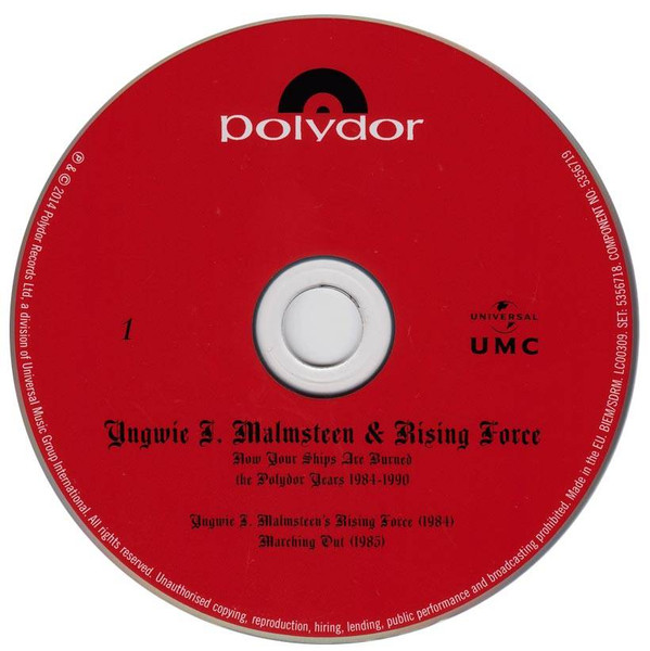 YNGWIE MALMSTEEN & RISING FORCE - NOW YOUR SHIPS ARE BURNED THE POLYDOR YEARS 1984-1990 - Imagen 3