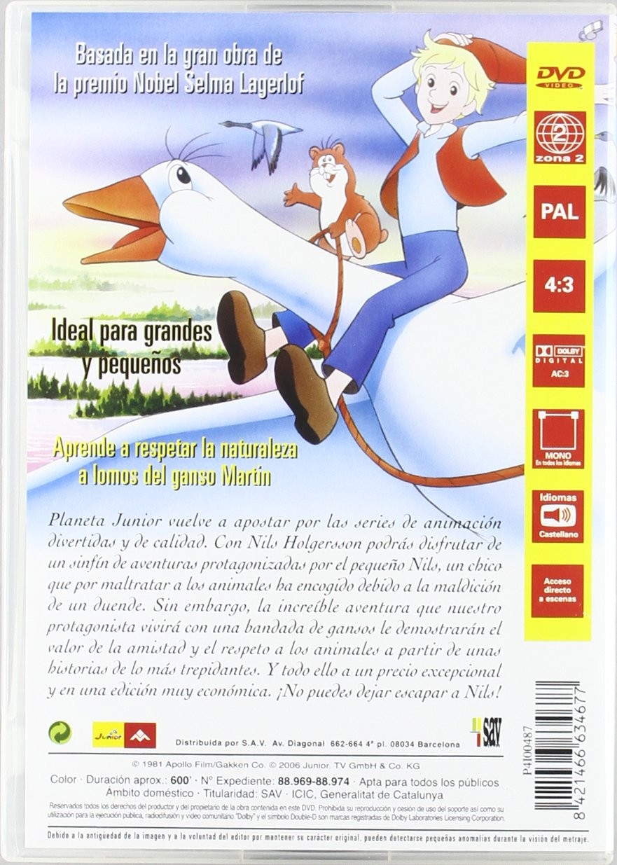 NILS HOLGERSSON - 1 TEMPORADA COMPLETA - Imagen 2