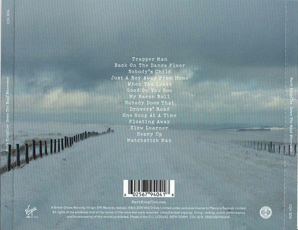 MARK KNOPFLER - DOWN THE ROAD WHEREVER - Imagen 2