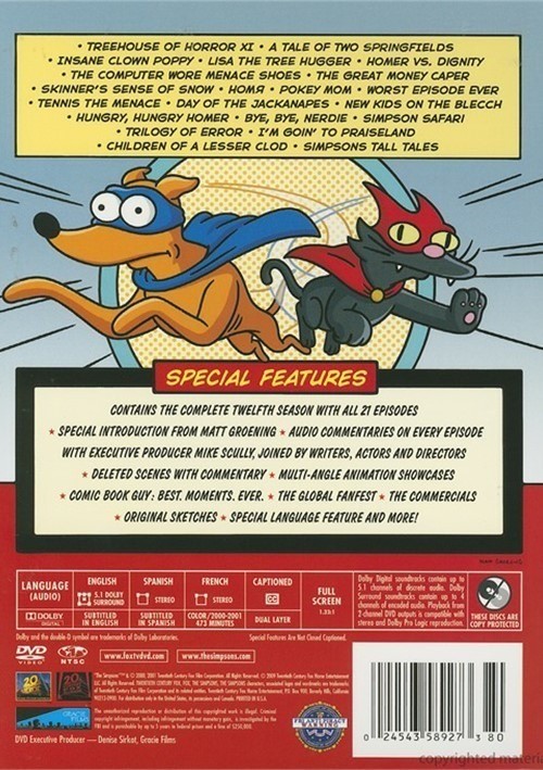 THE SIMPSONS - SEASON 12 - Imagen 2