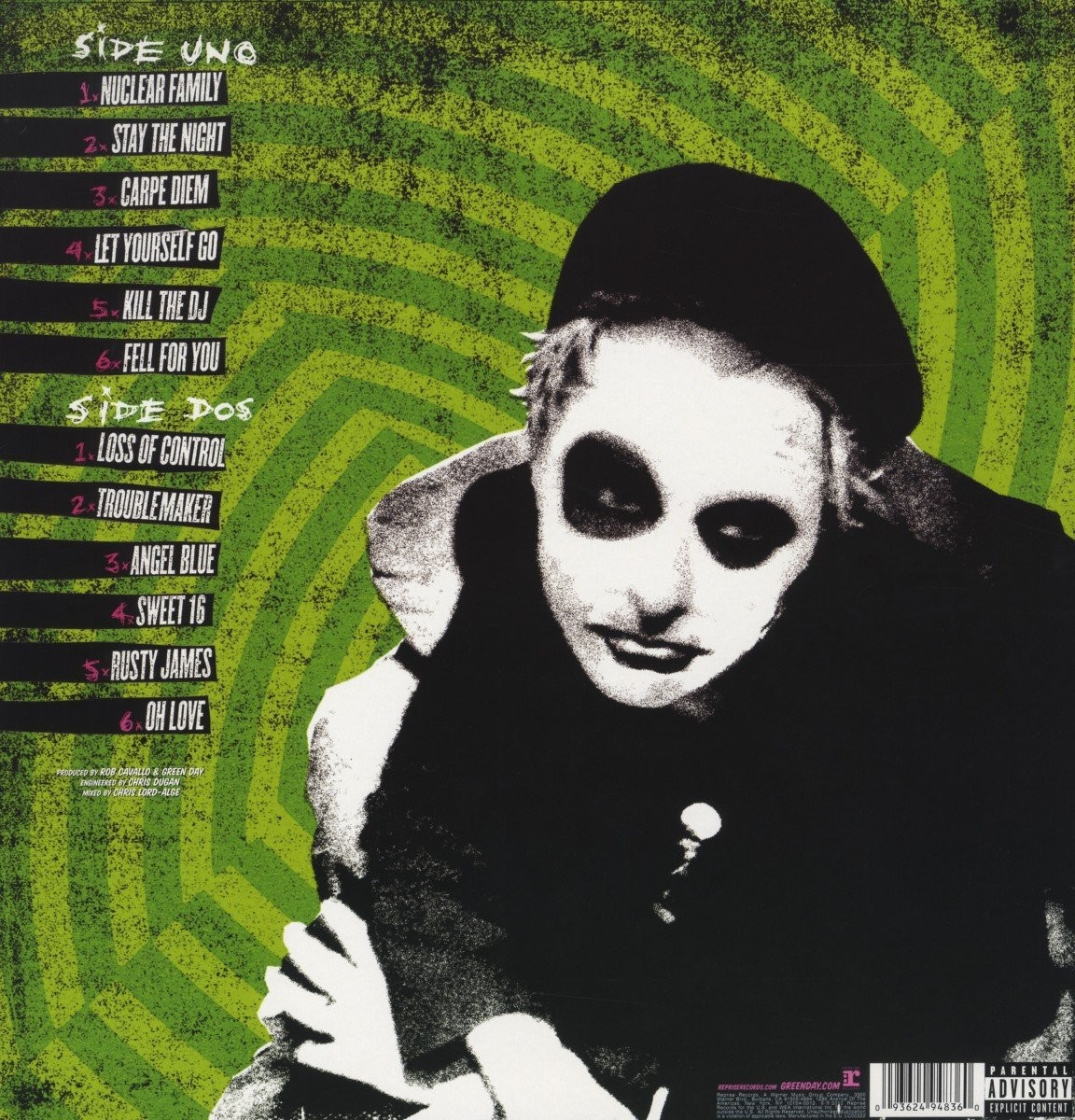 GREEN DAY - UNO - Imagen 2