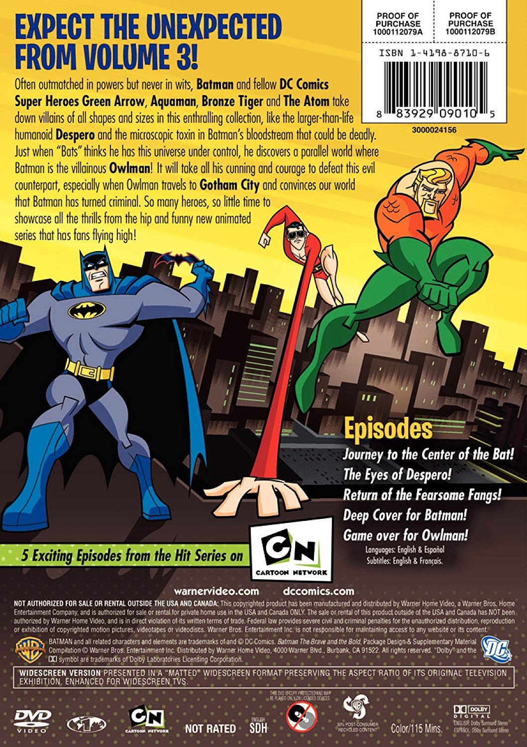 BATMAN - THE BRAVE AND THE BOLD - VOL 3 - Imagen 2