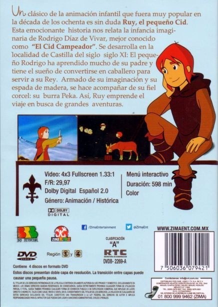 RUY - EL PEQUEÑO CID - LA SERIE COMPLETA - Imagen 2