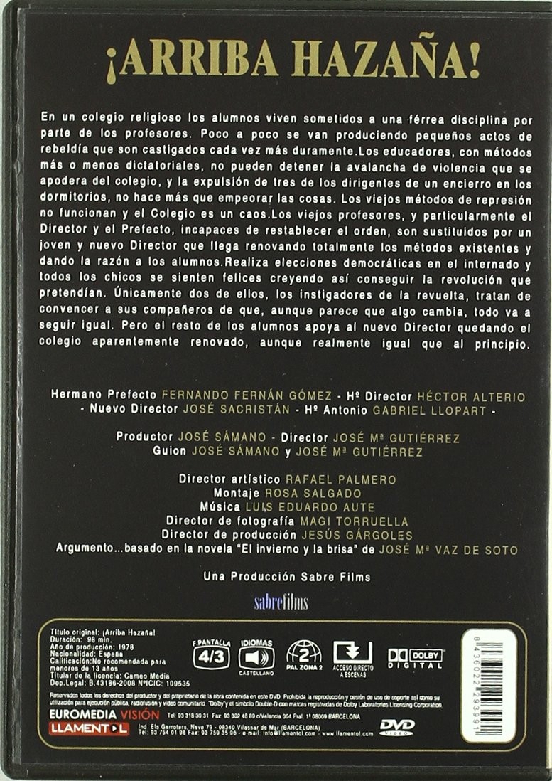 ¡ARRIBA HAZAÑA! - UN GRITO DE REBELDIA - Imagen 2