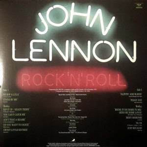 JOHN LENNON - ROCK AND ROLL