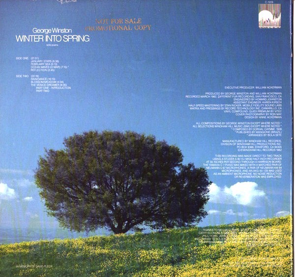 GEORGE WINSTON - WINTER INTO SPRING - Imagen 2