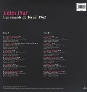 EDITH PIAF - LES AMANTS DE TERUEL 1962 - Imagen 2