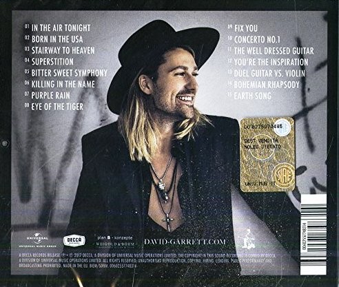 DAVID GARRETT - ROCK REVOLUTION - Imagen 2