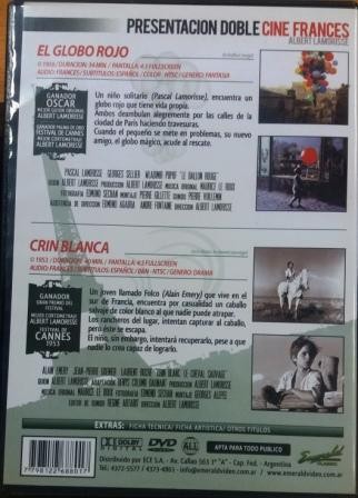 ALBERT LAMORISSE - CRIN BLANCA / EL GLOBO ROJO - Imagen 2