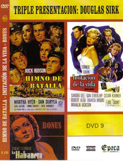 DOUGLAS SIRK - HIMNO DE BATALLA / IMITACION DE LA VIDA / LA HABANERA