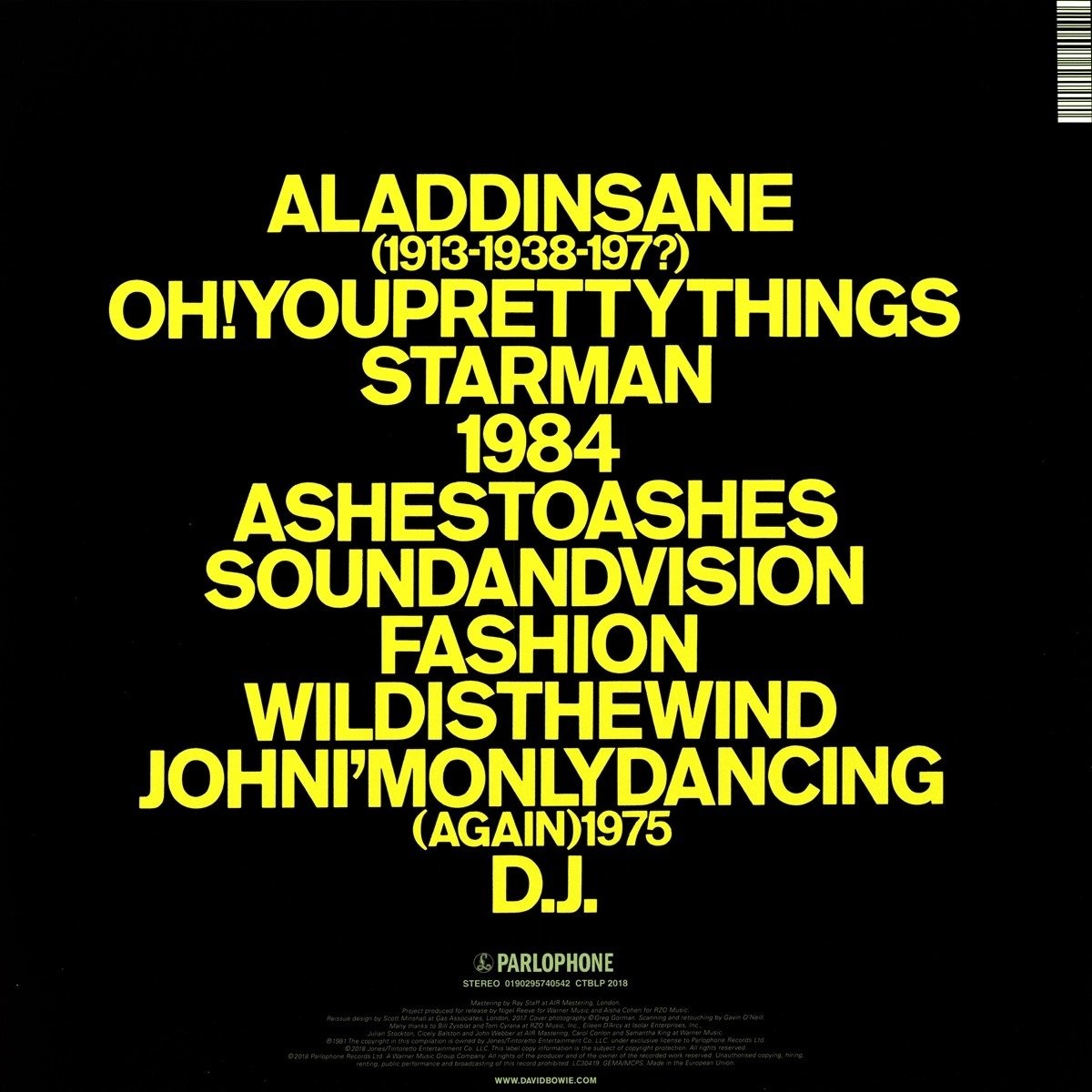 DAVID BOWIE - CHANGES TWO BOWIE - Imagen 2