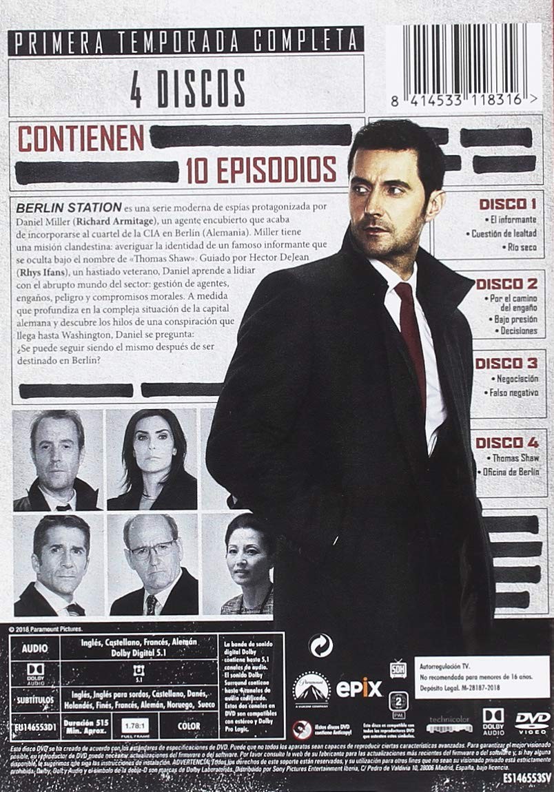 BERLIN STATION - TEMPORADA 1 - Imagen 2