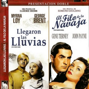 TYRONE POWER - LLEGARON LAS LLUVIAS / AL FILO DE LA NAVAJA