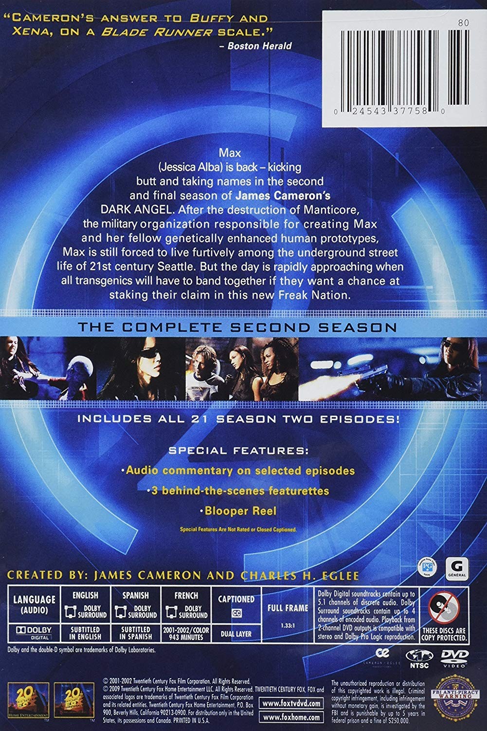 DARK ANGEL - THE COMPLETE SECOND SEASON - Imagen 2