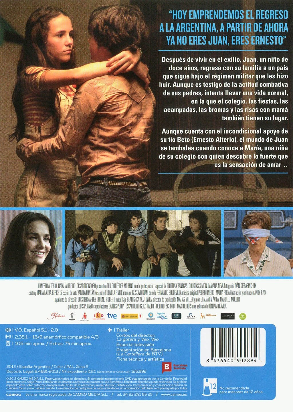 INFANCIA CLANDESTINA - Imagen 2