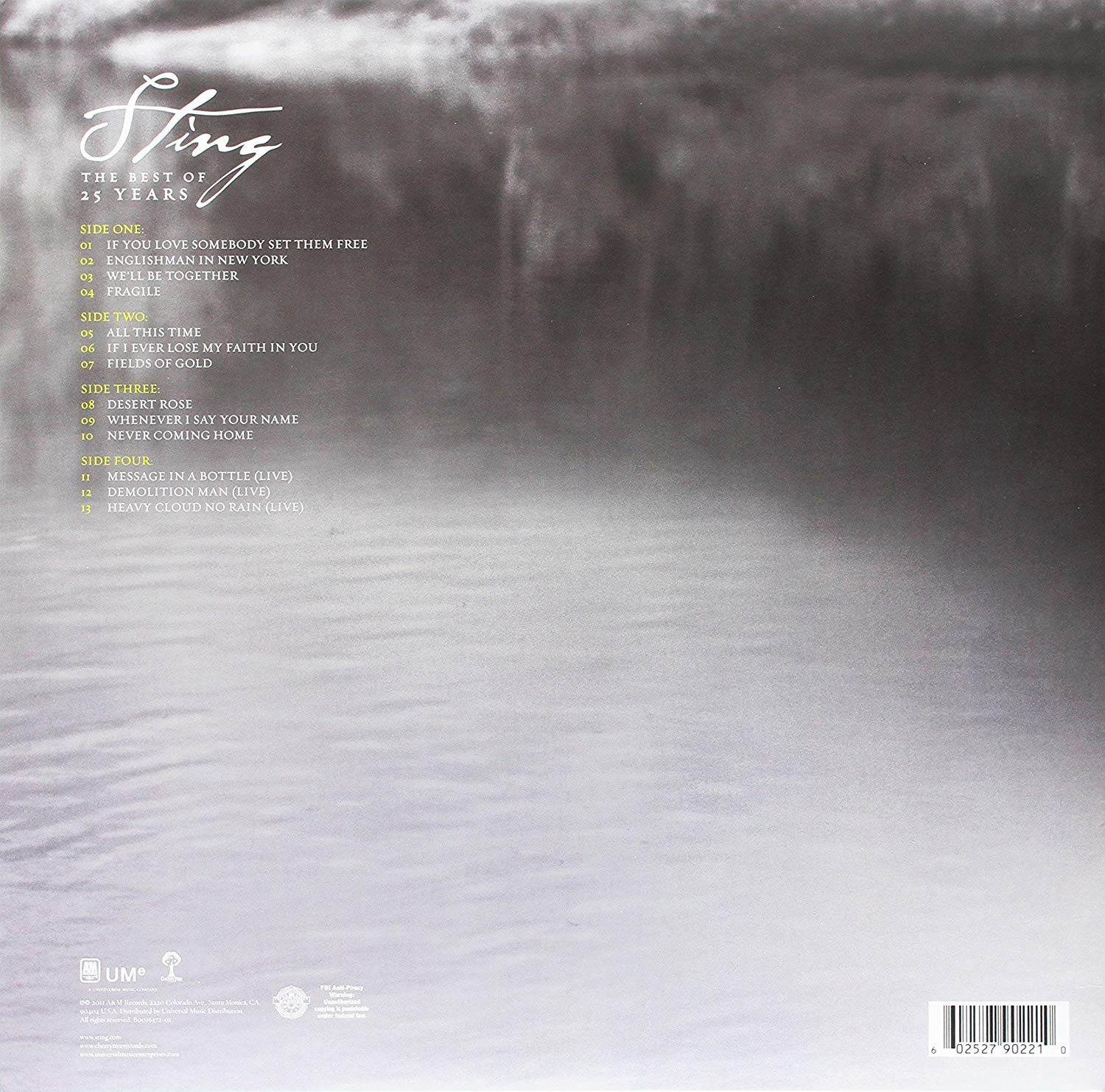 STING - BEST OF 25 YEARS - Imagen 2