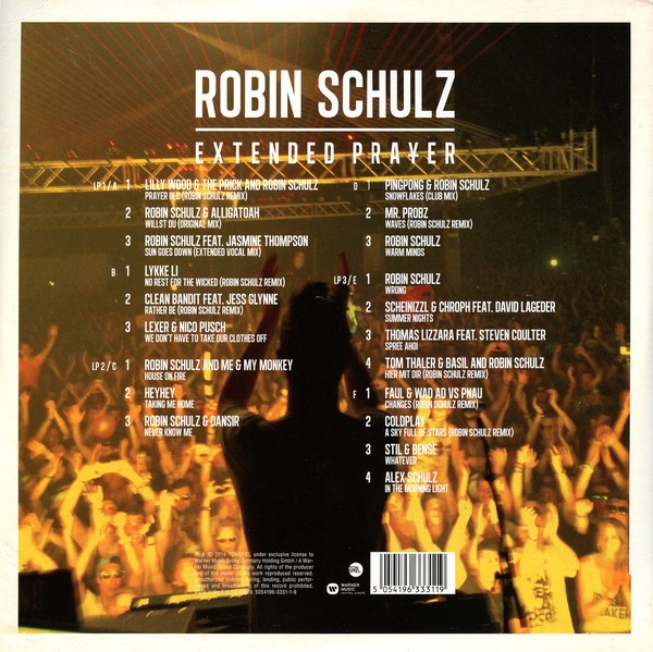 ROBIN SCHULZ - EXTENDED PRAYER - Imagen 2