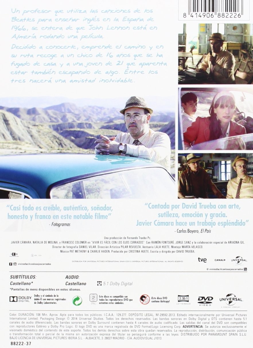 VIVIR ES FACIL CON LOS OJOS CERRADOS - Imagen 2