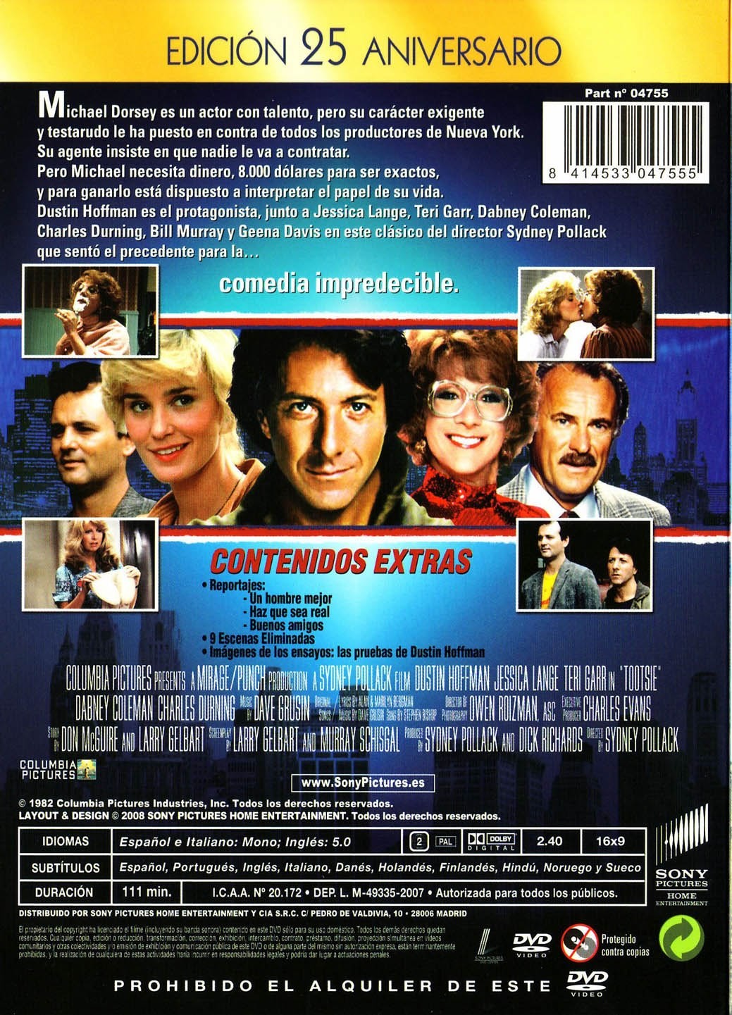 TOOTSIE - EDICION 25 ANIVERSARIO - Imagen 2