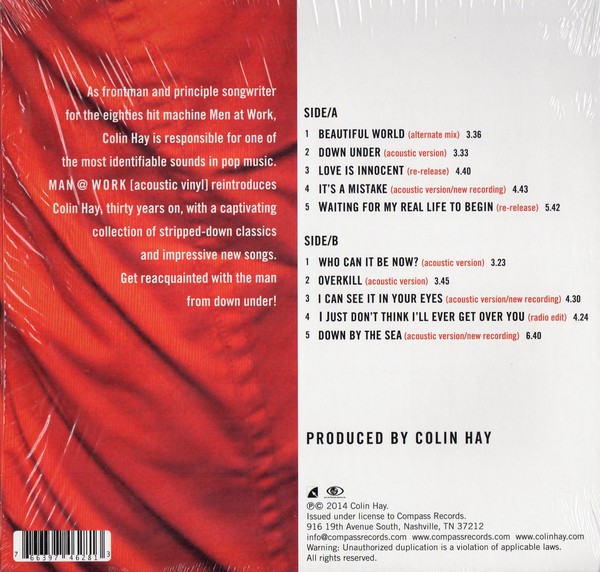 COLIN HAY - MEN AT WORK - Imagen 2