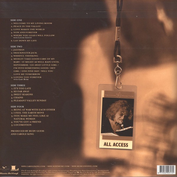 CAROLE KING - LIVING ROOM TOUR - Imagen 2