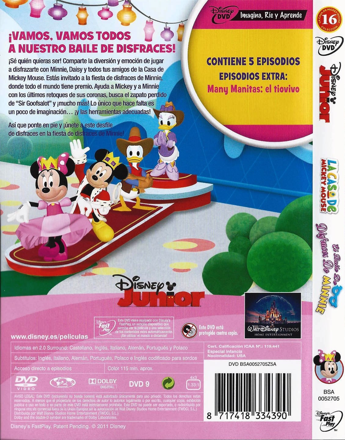 LA CASA DE MICKEY MOUSE - EL DESFILE DE DISFRACES DE MINNIE - Imagen 2