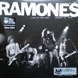 RAMONES - LIVE AT THE ROXY  AUGUST 12, 1976.