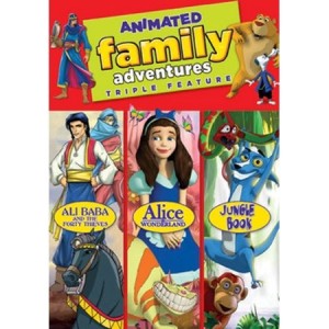 TRIPLE FEATURE FAMILY ADVENTURES - ALI BABA / ALICE IN WONDERLAND / JUNGLE BOOK