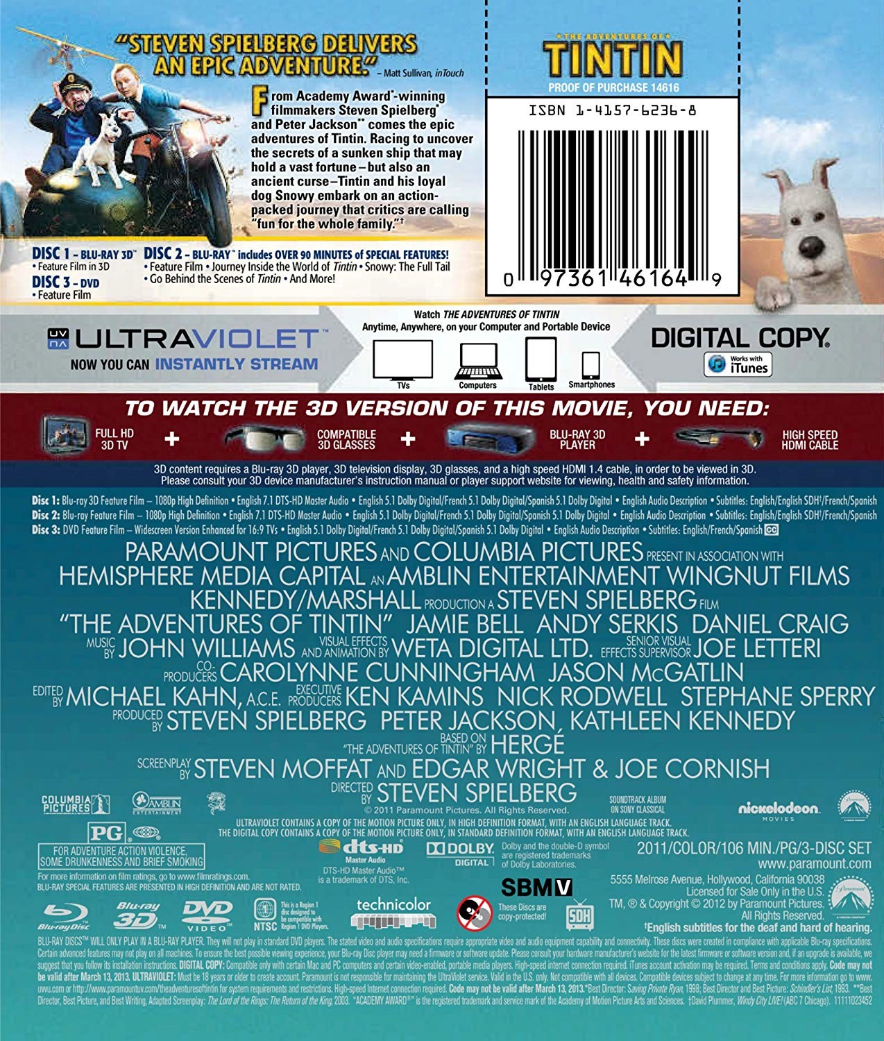 THE ADVENTURES OF TINTIN - Imagen 2