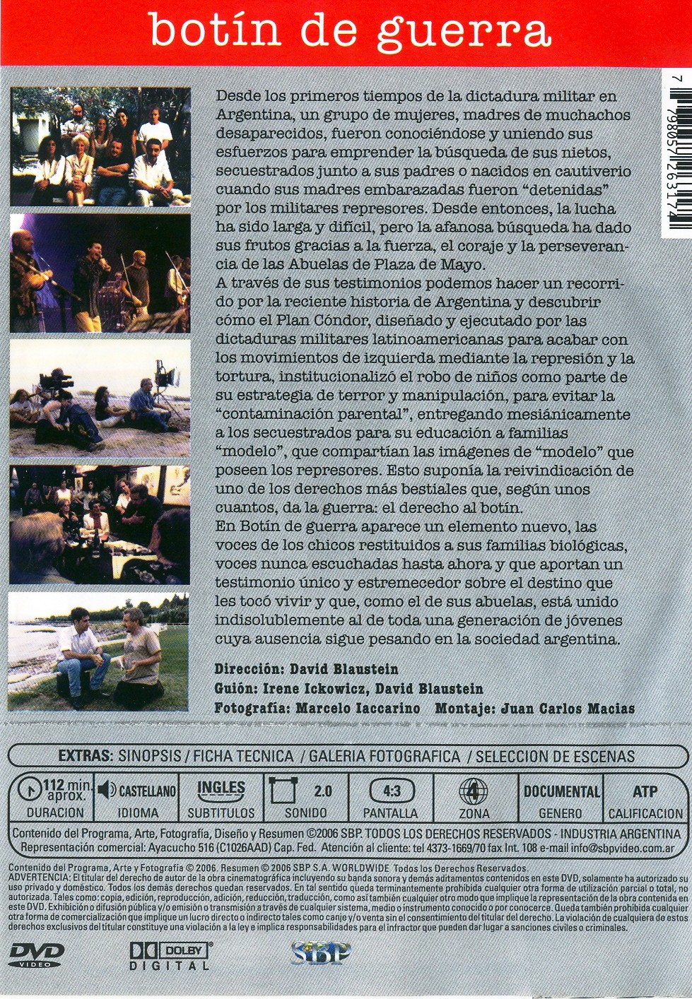 BOTIN DE GUERRA - Imagen 2