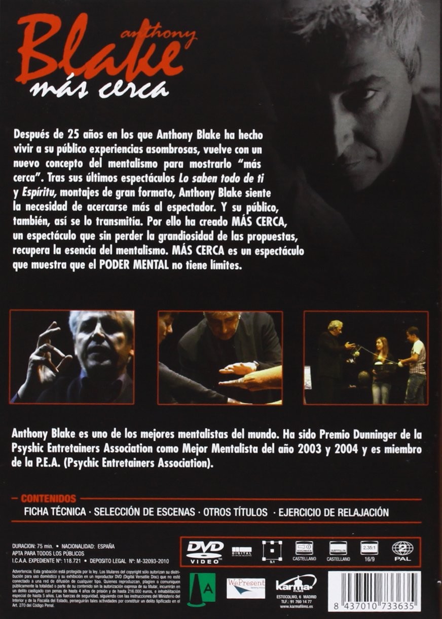 ANTHONY BLAKE - MAS CERCA - Imagen 2