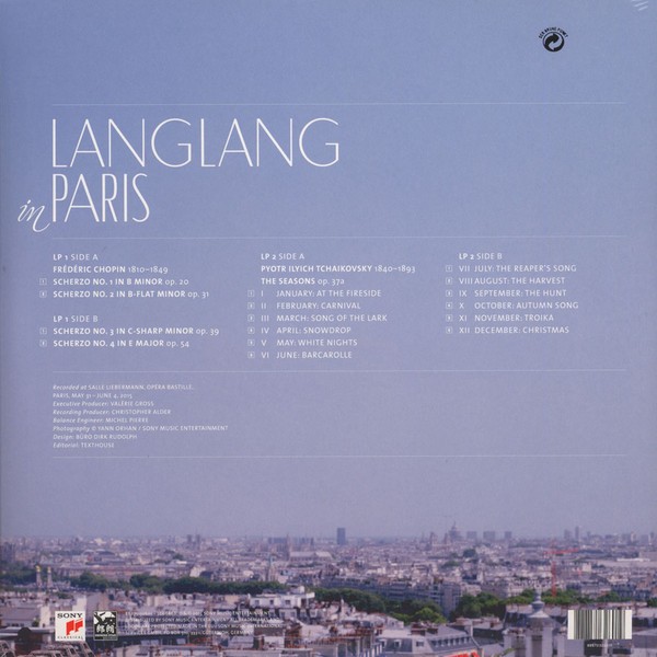 LANG LANG - IN PARIS / CHOPIN / TCHAIKOVSKY - Imagen 2