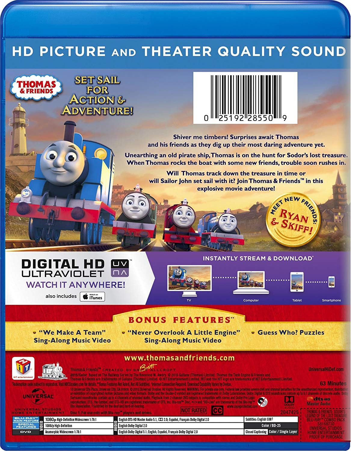 THOMAS & FRIENDS - SODORS LEGEND OF THE LOST TREASURE - Imagen 2