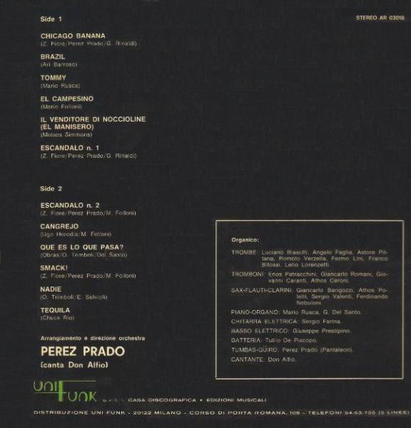 PEREZ PRADO - ESCANDALO - Imagen 2