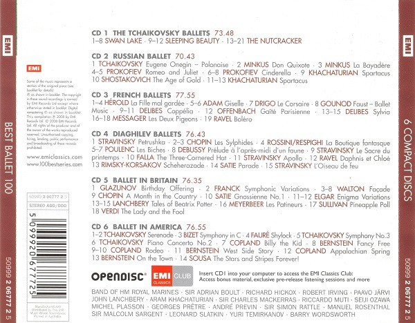 100 BEST BALLET - Imagen 2