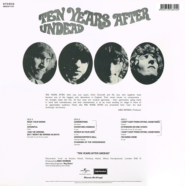 TEN YEARS AFTER - UNDEAD - Imagen 2