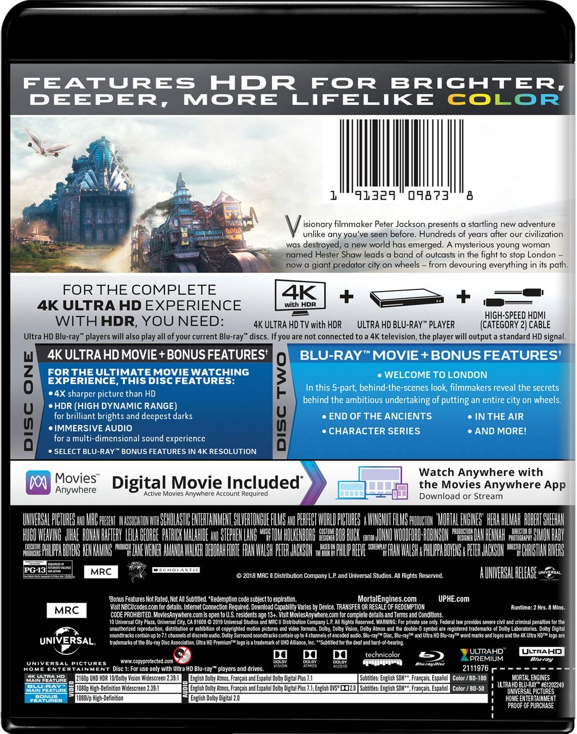 MORTAL ENGINES - Imagen 2