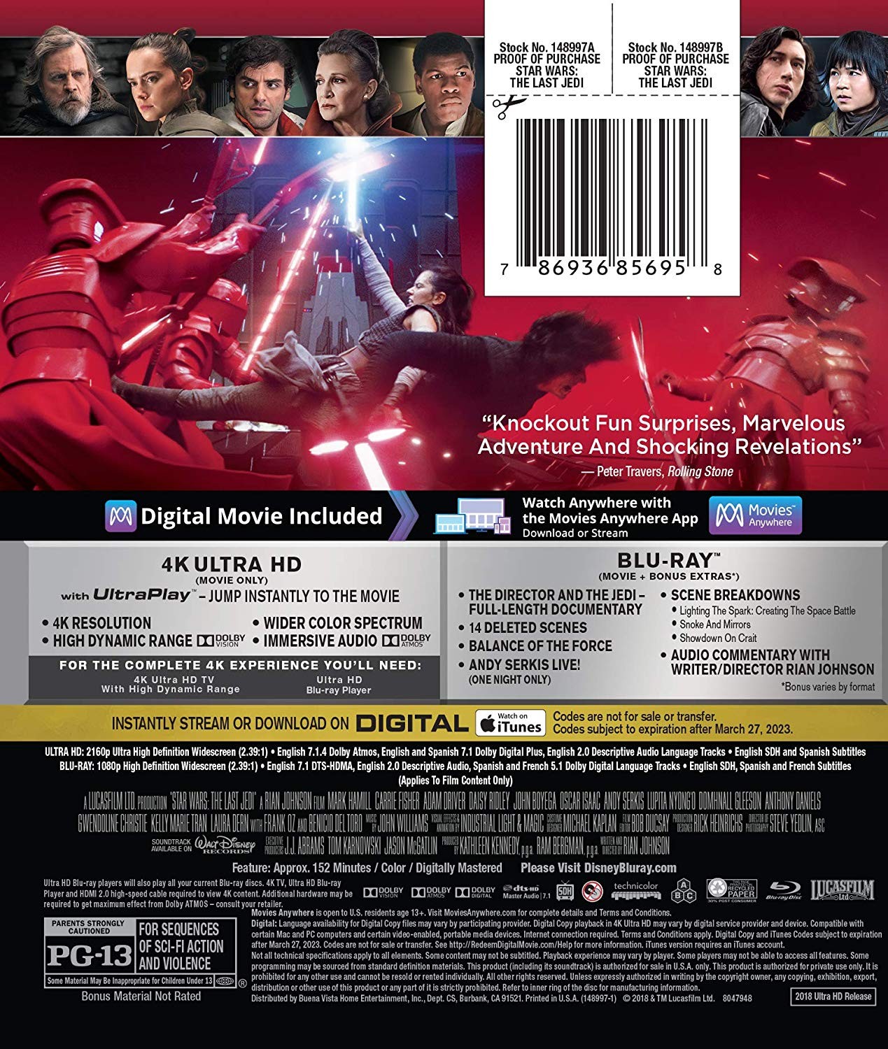 STAR WARS - THE LAST JEDI - Imagen 2