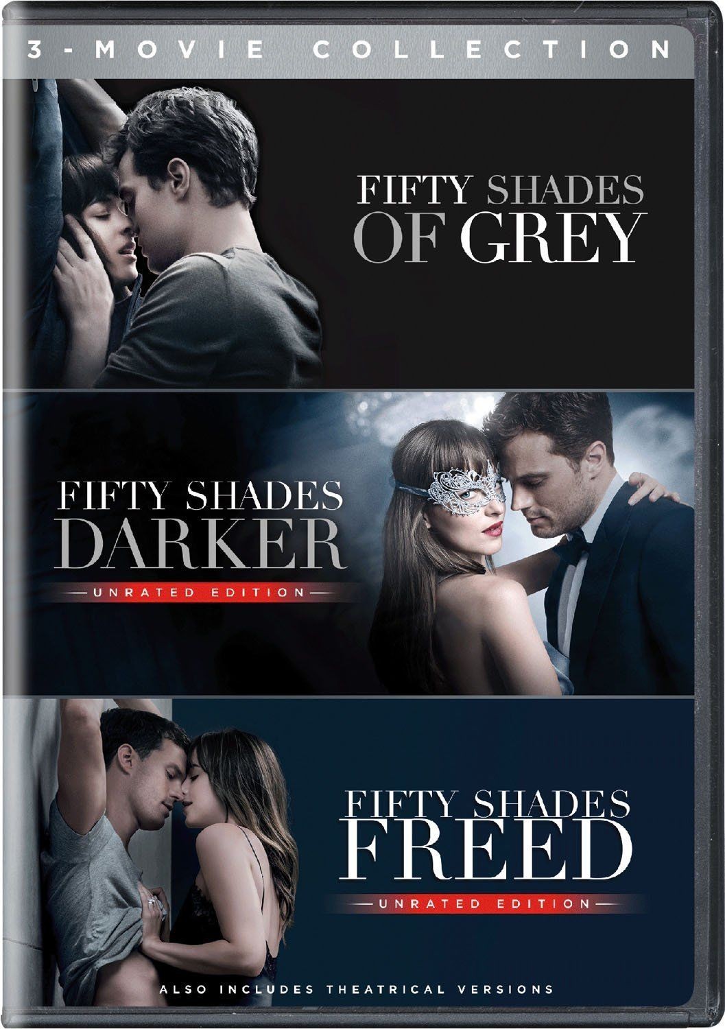FIFTY SHADES OF GREY / FIFTY SHADES DARKER / FIFTY SHADES FREED