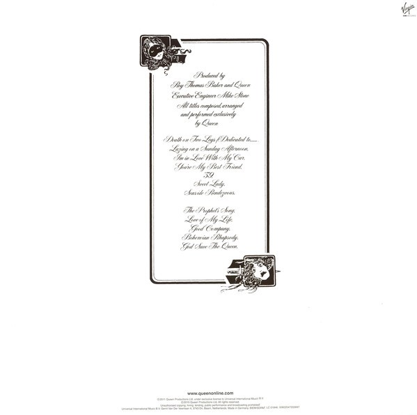 QUEEN - A NIGHT AT THE OPERA - Imagen 2