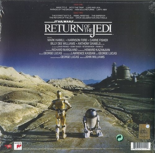 JOHN WILLIAMS - STAR WARS EPISODE SIX RETURN OF THE JEDI - SOUNDTRACK - Imagen 2