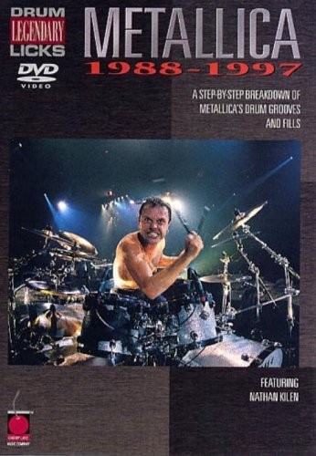 METALLICA - DRUM LEGENDARY LICKS 1988 - 1997