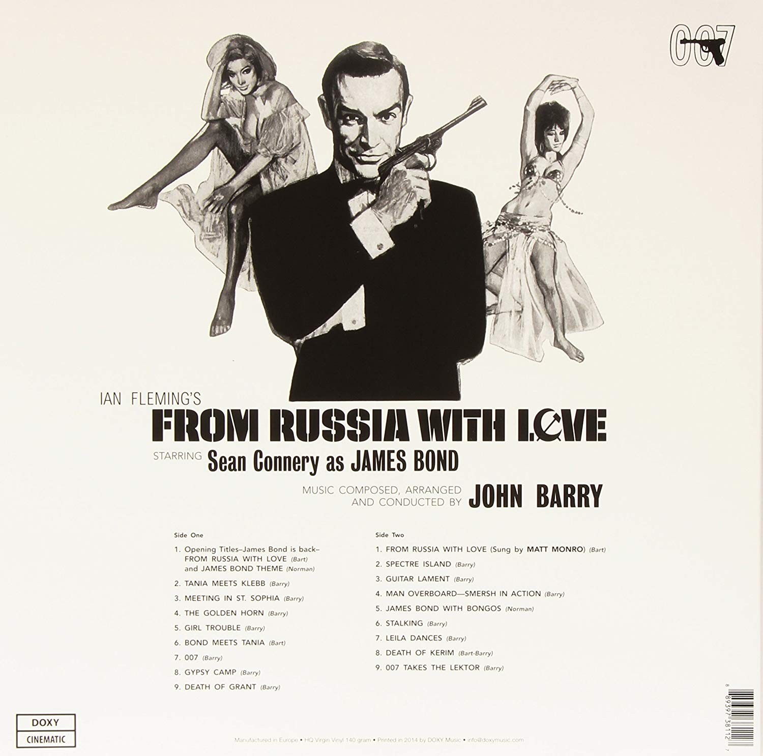 JOHN BARRY - FROM RUSSIA WITH LOVE . SOUNDTRACK - Imagen 2