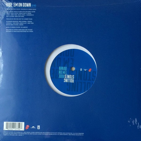 THE ROLLING STONES - RIDE EM ON DOWN - Imagen 2