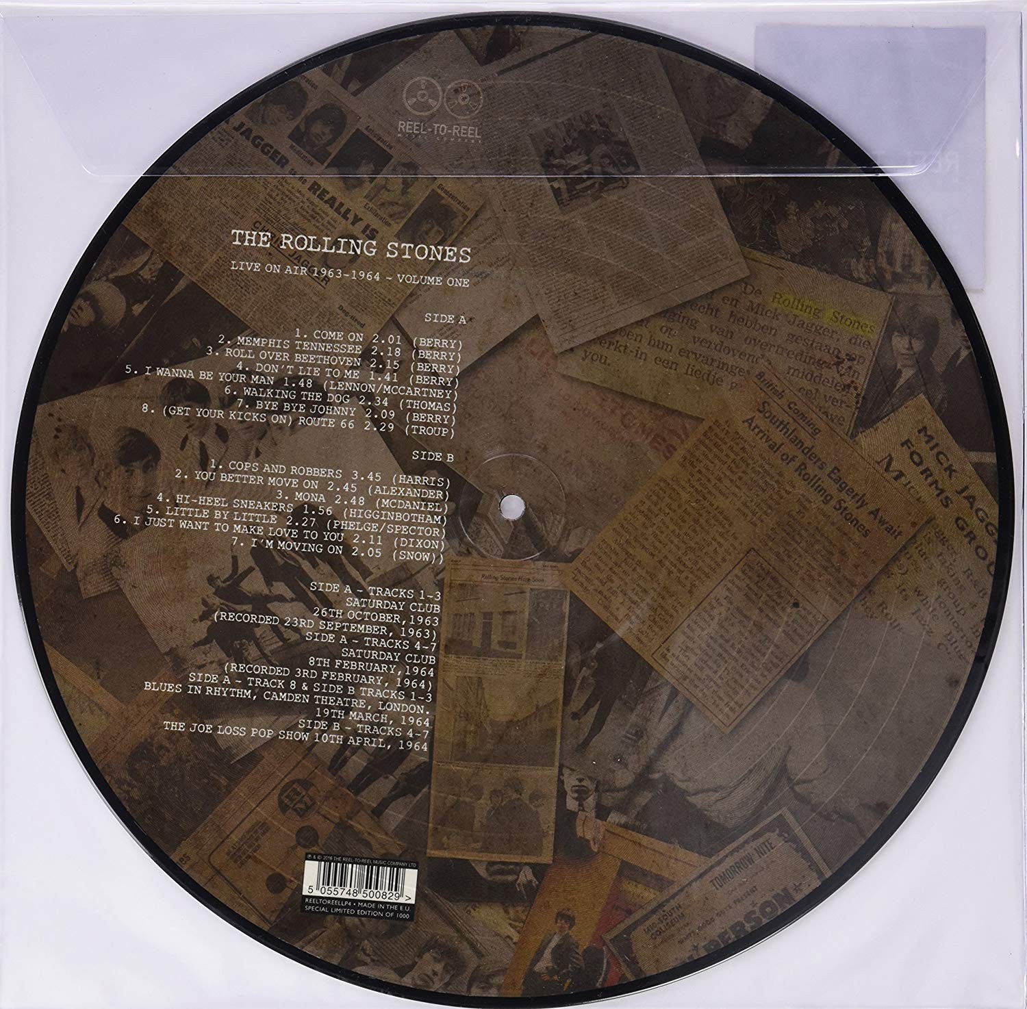 THE ROLLING STONES - LIVE ON AIR 63 / 64 VOL 1 - Imagen 2