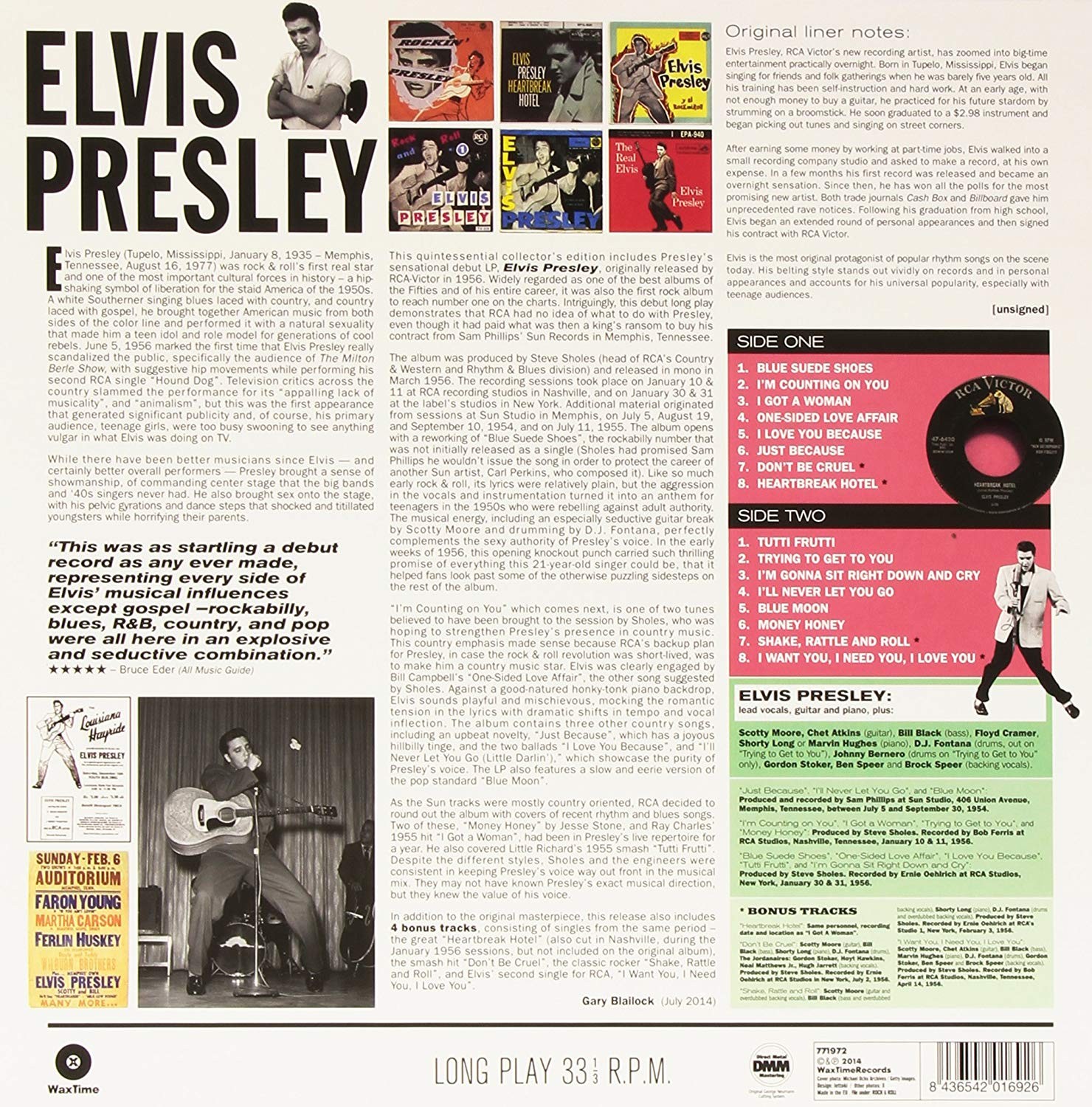 ELVIS PRESLEY - ELVIS PRESLEY LIMITED EDITION - Imagen 2