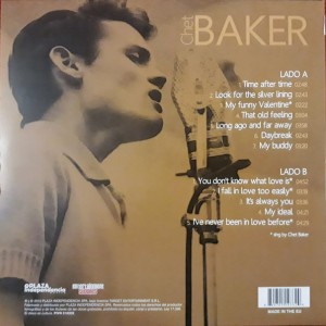 CHET BAKER - SINGS AND PLAYS