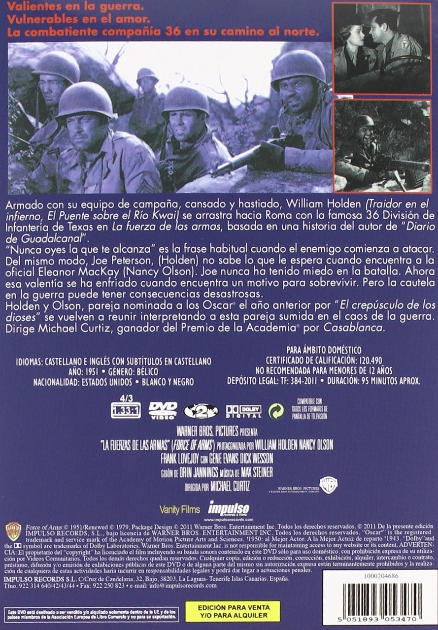 LA FUERZA DE LAS ARMAS - Imagen 2