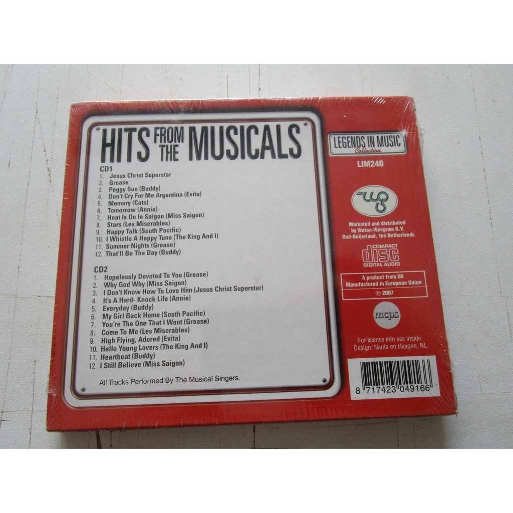 HITS FROM THE MUSICALS - Imagen 2